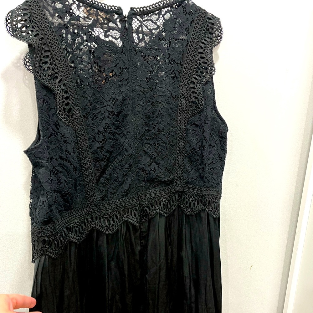 NWT Black illusion lace top dress - never worn, new with tags.